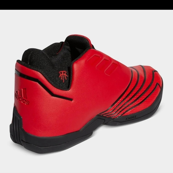 Sz 10 Adidas t-mac 2.0 restomod ( Brand New) Houston Rockets Red / Black - Picture 4 of 10